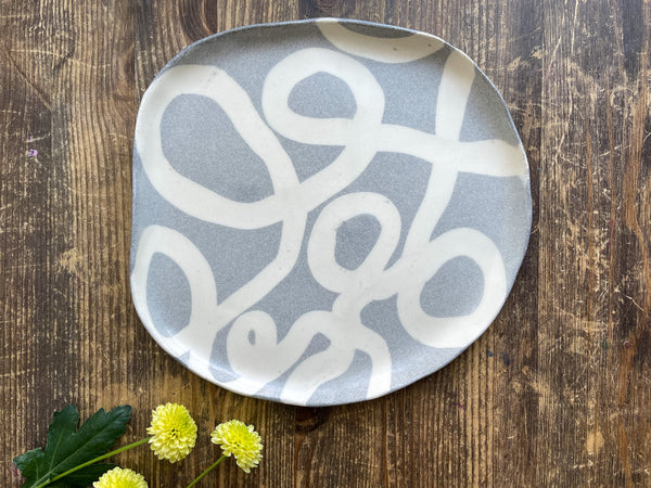 Contrast - Patterned Plate